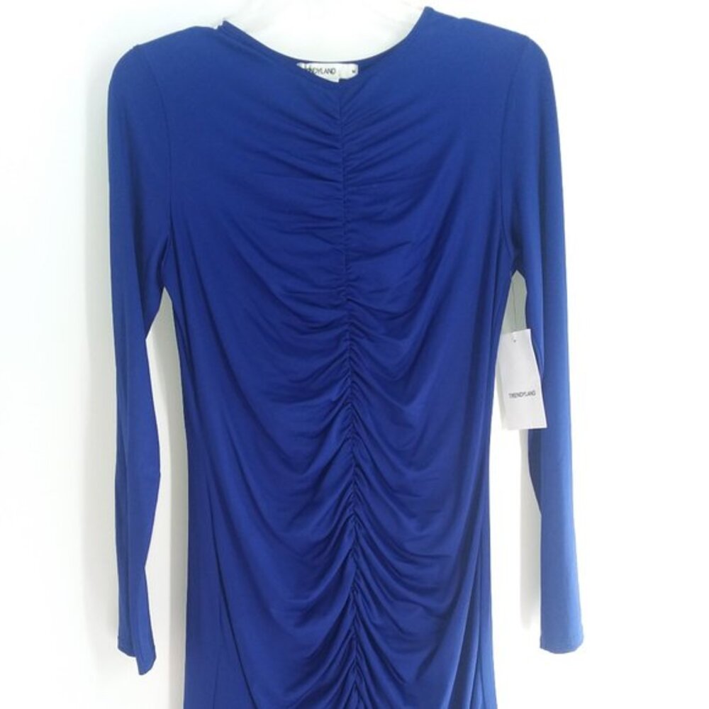 Trendyland Royal Blue Dress Size Medium or Large New with Tags‎